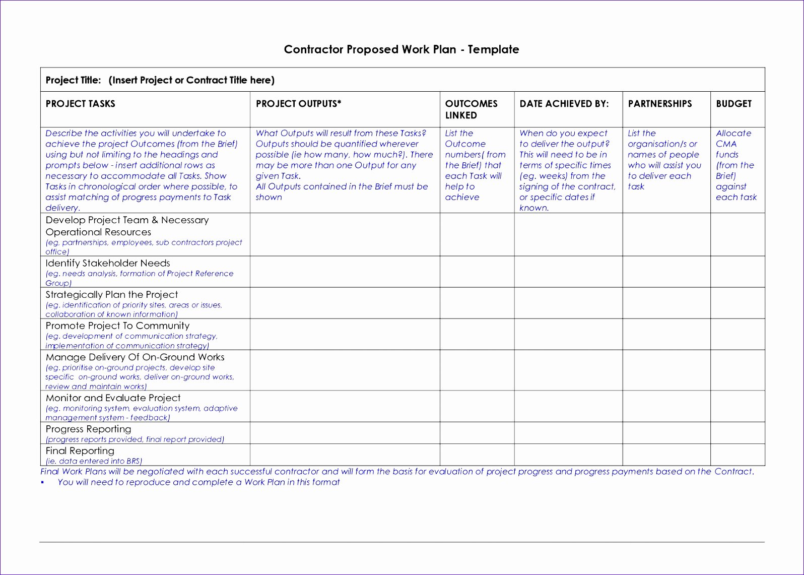 100 Day Plan Template Excel New 8 100 Day Plan Template Excel Exceltemplates