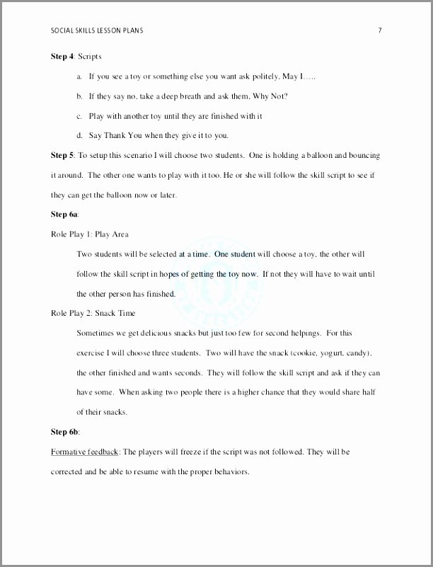 5 Step Lesson Plan Template Fresh 6 Team Charter Template Word Aetrp