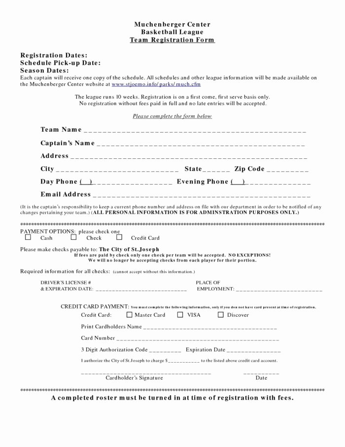 5k Race Registration form Template Awesome 5k Registration form Template Templates Resume