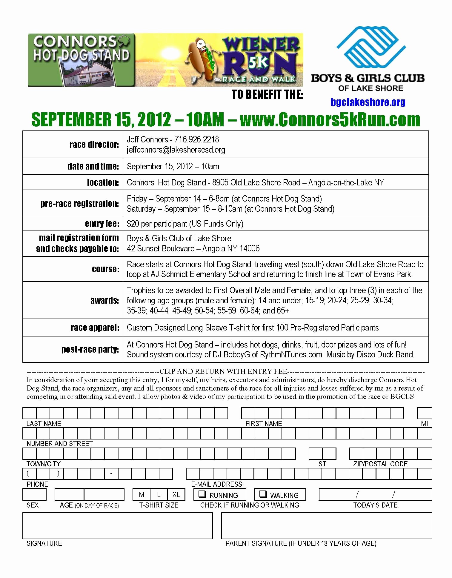 5k Registration form Template Unique 5k Registration forms Ten Things that You Never Expect