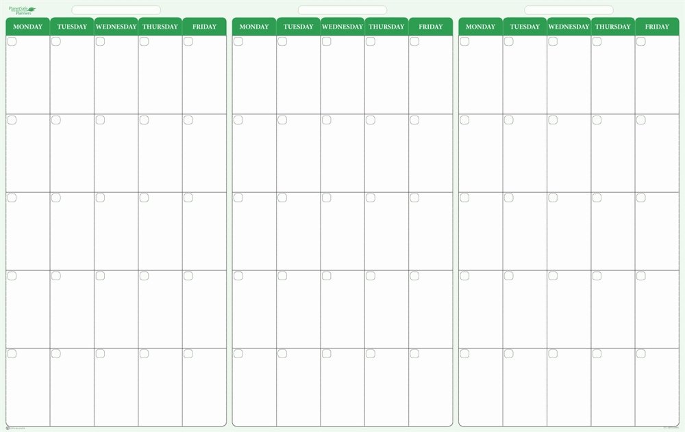 90 Day Planner Template Luxury 90 Day 3 Month Dry Erase Calendar 38 X 58