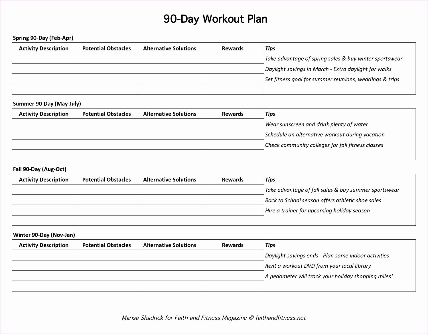90 Day Planner Template Unique 12 Excel Daily Calendar Template Exceltemplates