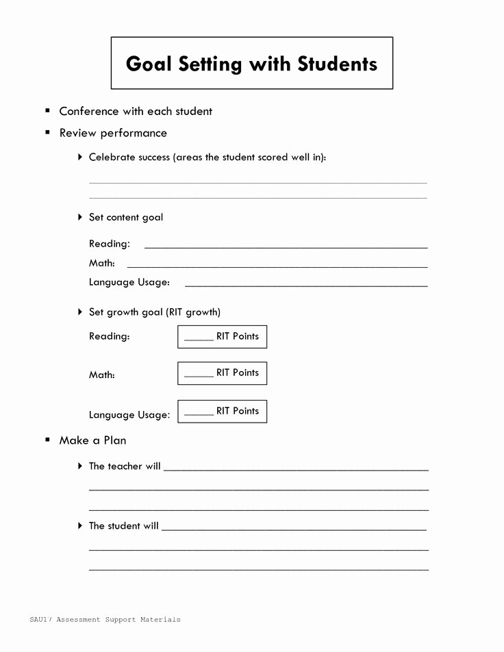 Academic Success Plan Template Best Of Student Success Plan Template