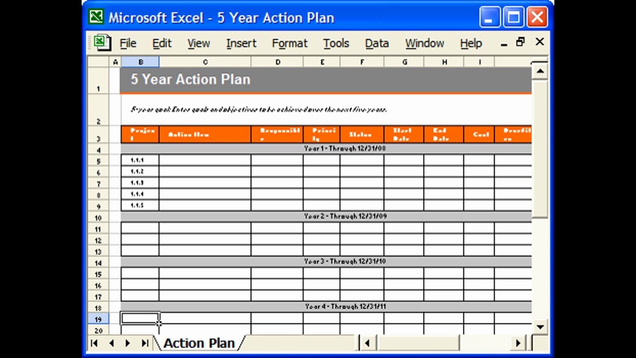 Action Plan Template Excel Awesome Action Plan Template Excel