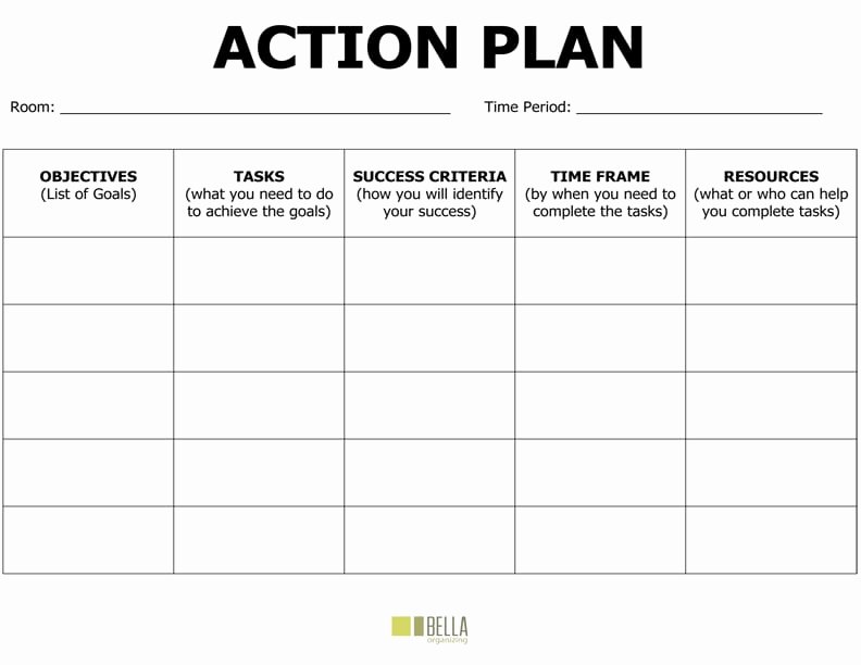 Action Plan Template Excel Inspirational top 6 Free Action Plan Templates Word Templates Excel