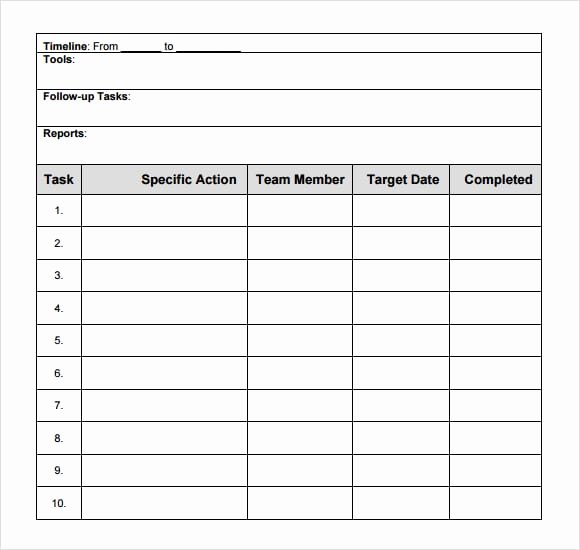 Action Planning Template Excel Beautiful 8 Action Plan Templates Excel Pdf formats