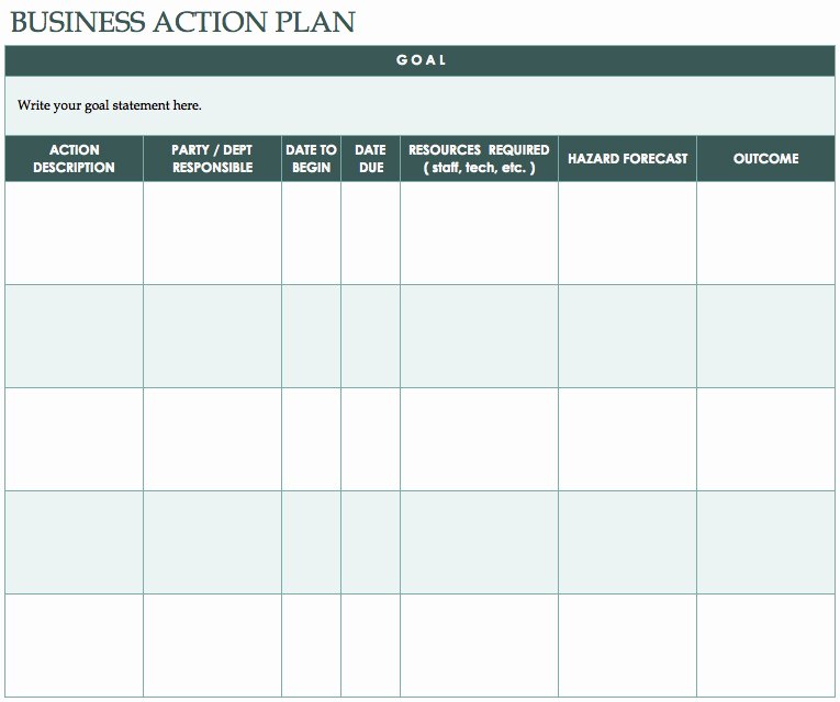 Action Planning Template Excel Elegant 30 Of Template Action Plan