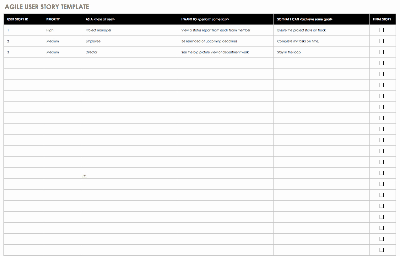 Agile Project Plan Template Excel Luxury Free Agile Project Management Templates In Excel