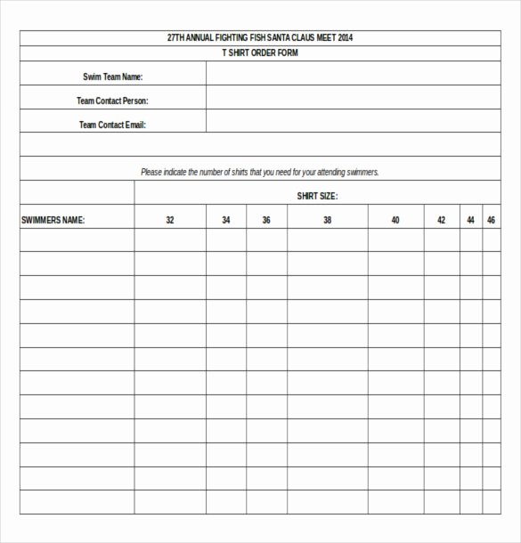 Apparel order form Template Free Luxury Contoh Invoice Laundry Ninatoh