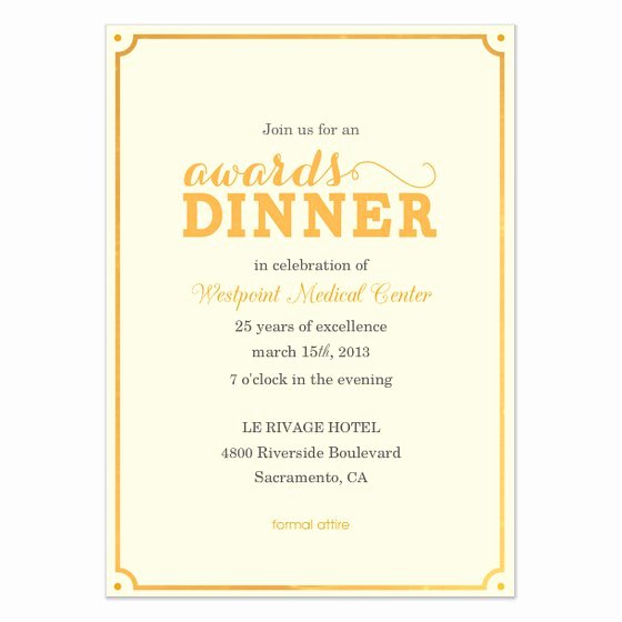 Appreciation Dinner Invitation Template Elegant Wording for Client Appreciation Dinner