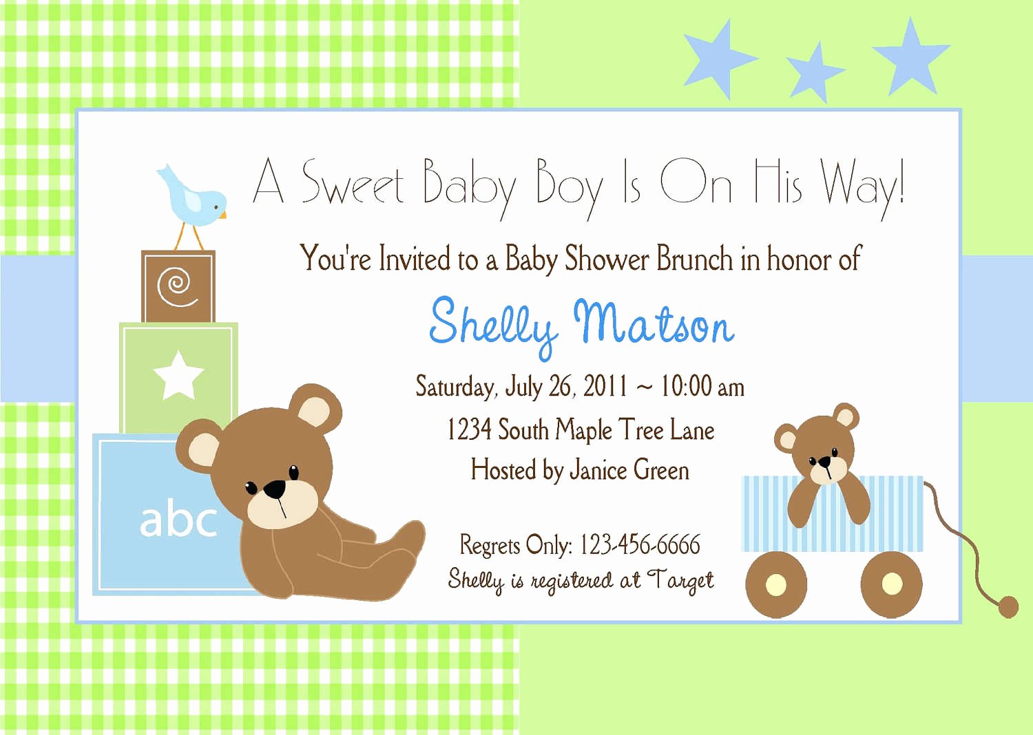 Baby Boy Invitation Template Awesome It S A Baby Boy Shower Invitations