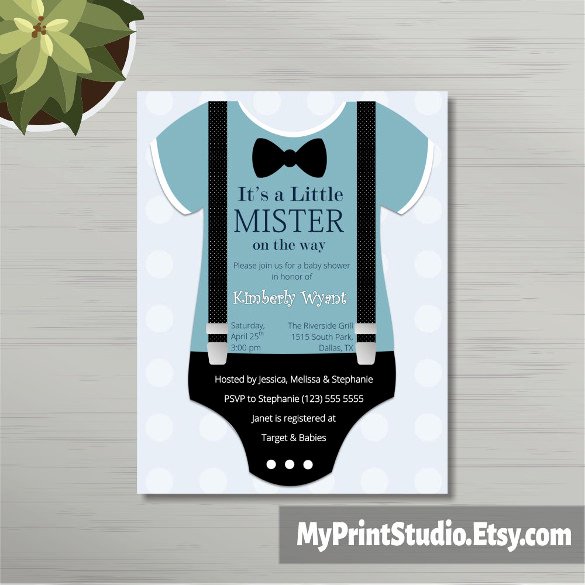 Baby Boy Invitation Template Fresh 26 Free Printable Invitation Templates Ms Word Download