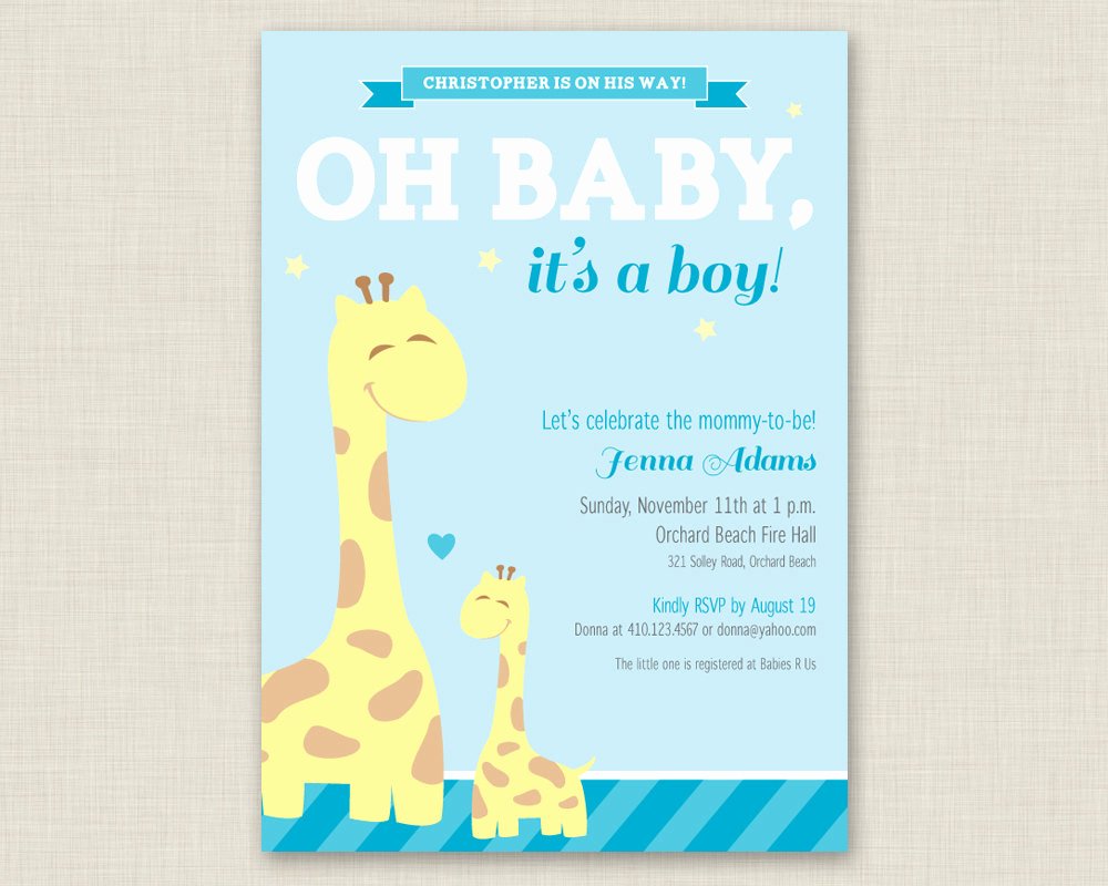 Baby Boy Invitation Template Luxury Baby Shower Invitations for Boys Free Templates Pink and