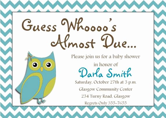 Baby Boy Invitation Template New Items Similar to It S A Boy Printable Owl Baby Shower