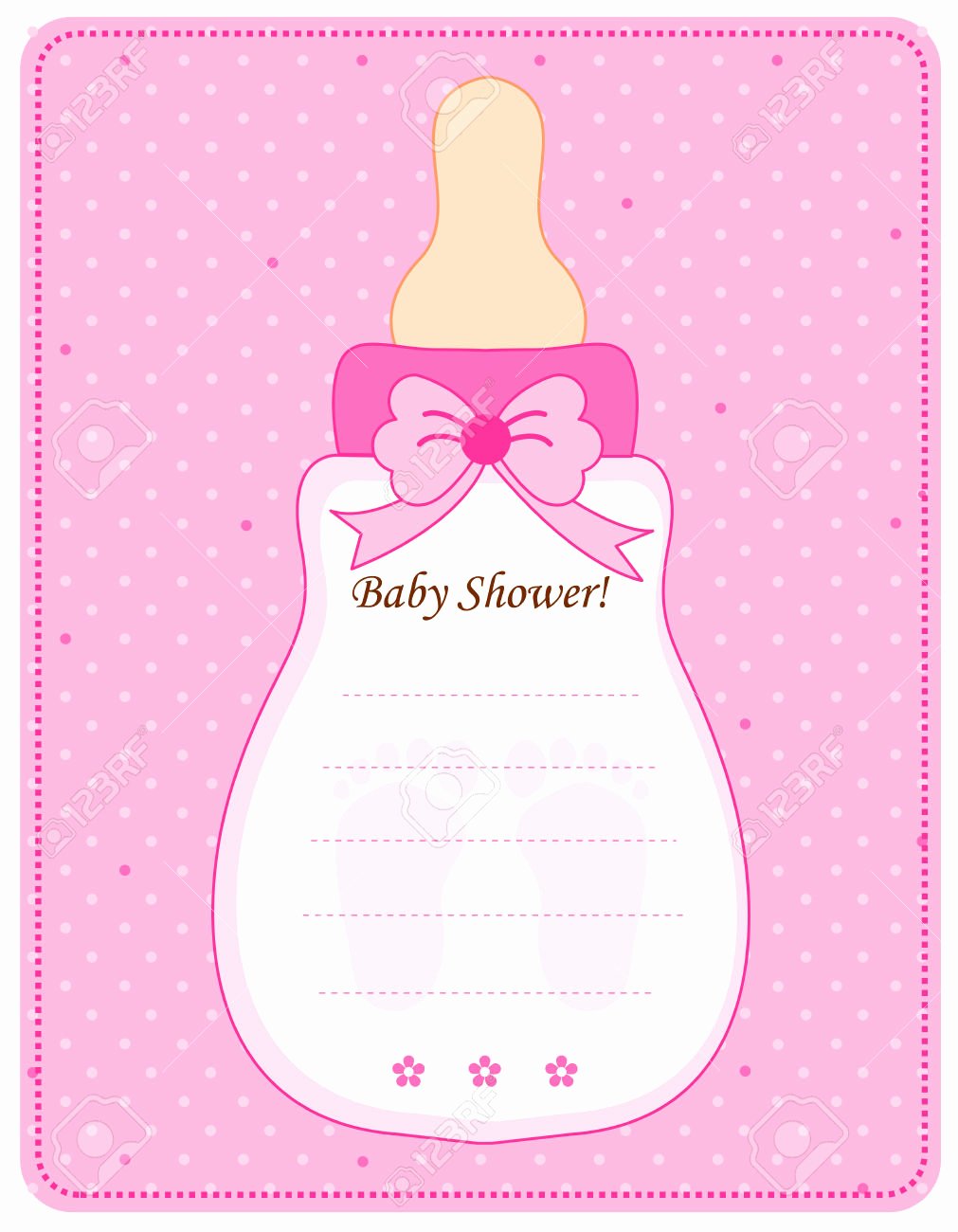 Baby Girl Invitation Template Inspirational Baby Girl Invitation Templates