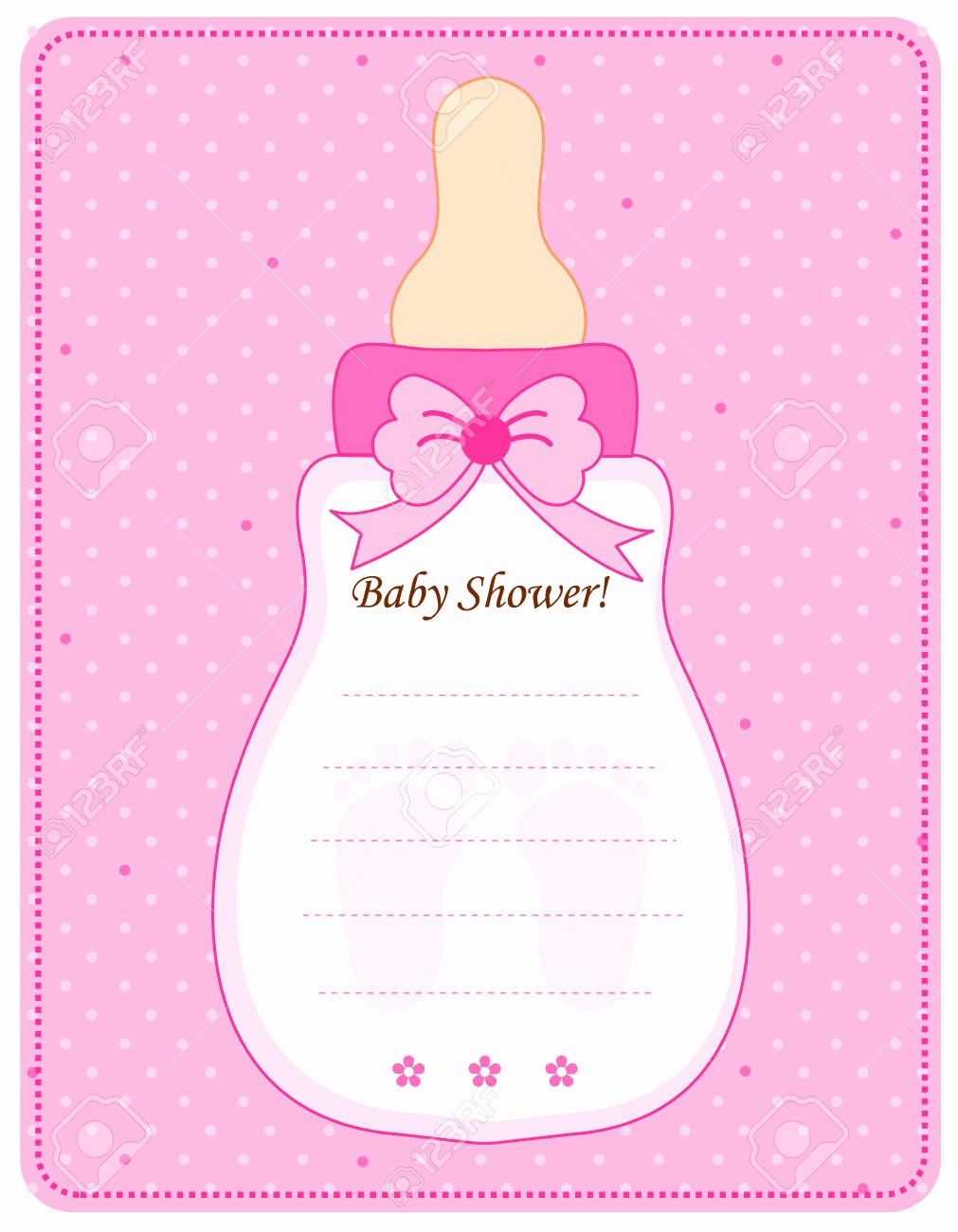 Baby Girl Invitation Template Inspirational Baby Girl Invitation Templates