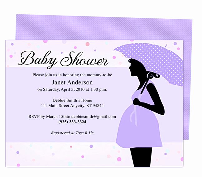 Baby Shower Invitation Free Template New 42 Best Baby Shower Invitation Templates Images On Pinterest