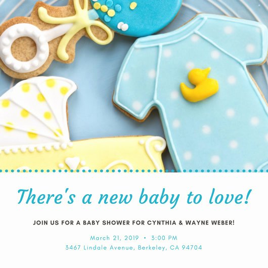 Baby Shower Invitation Template Free Awesome Customize 832 Baby Shower Invitation Templates Online Canva