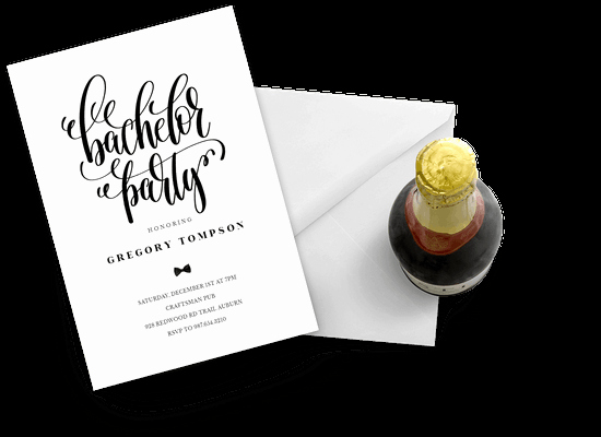 Bachelor Party Invites Template Awesome Bachelor Party Invitation Templates Free