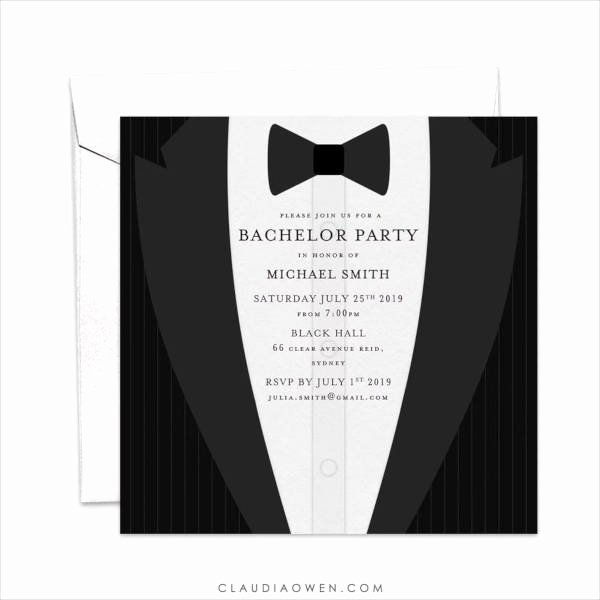 Bachelor Party Invites Template New 12 Bachelor Party Invitation Designs &amp; Templates Psd