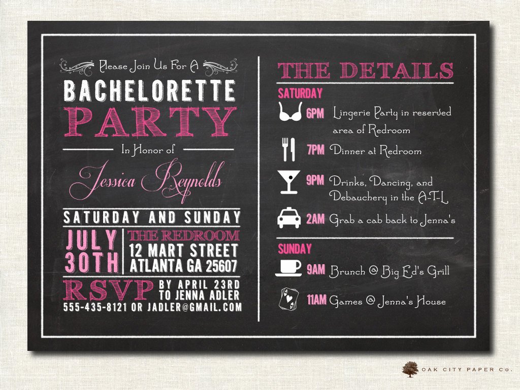 Bachelorette Party Invitation Template Free Fresh Bachelorette Invitation Bachelorette Party Invitation