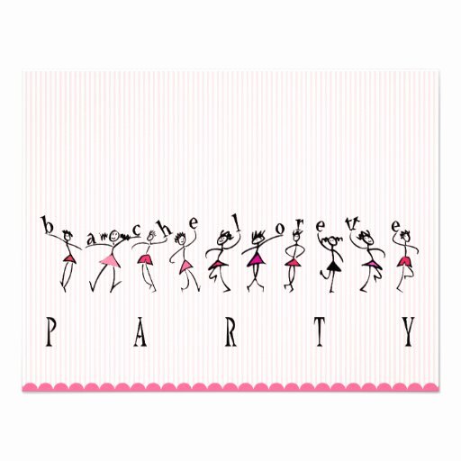 Bachelorette Party Invite Template Free Beautiful Bachelorette Party Template 4 25&quot; X 5 5&quot; Invitation Card