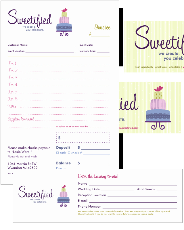 Bakery order form Template Free Beautiful Free Invoice Templates Picture Cake Business