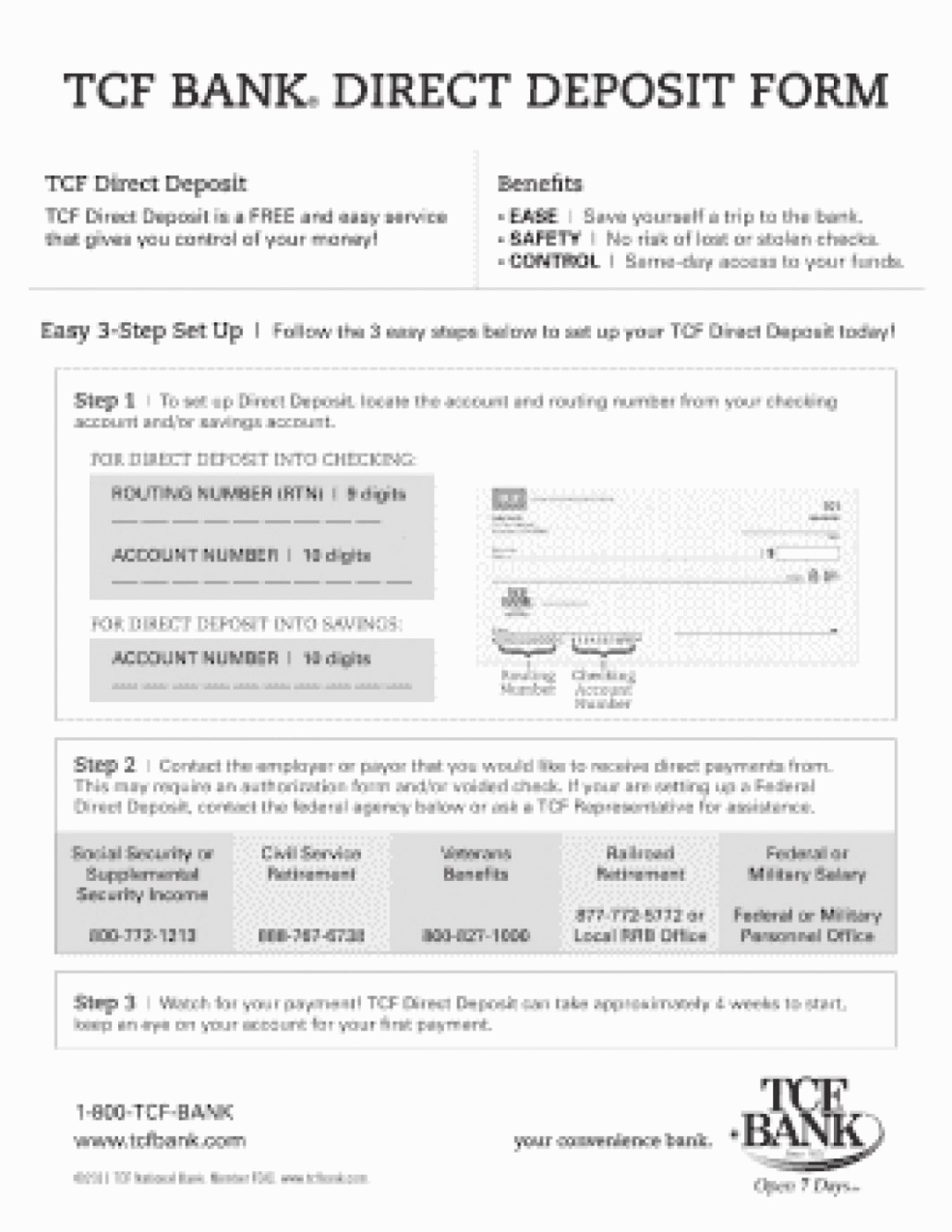 Bank Change order form Template Beautiful 12 Things that Happen when You are In Tcf
