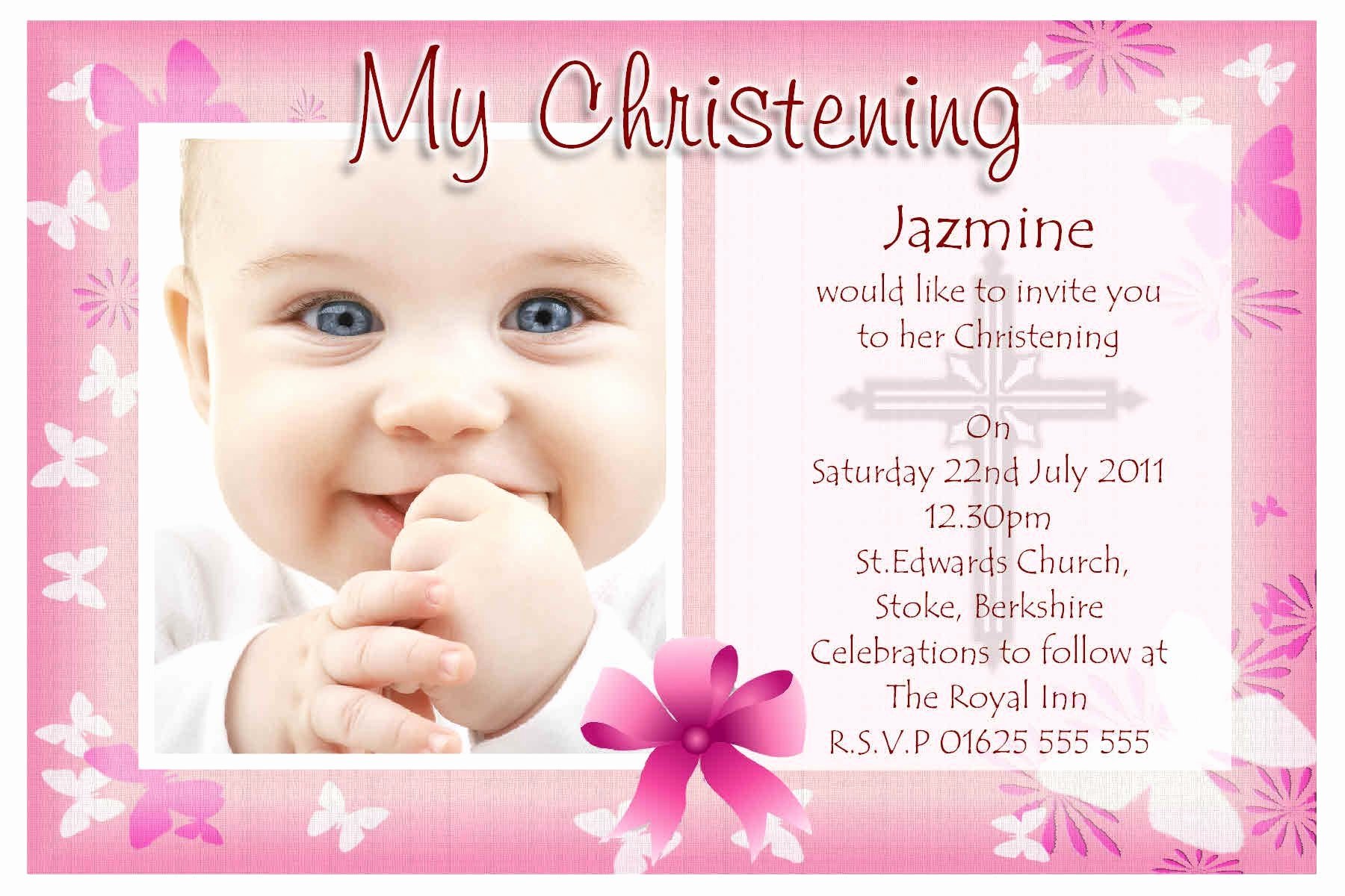 Baptism Invitation Template Free Download Awesome Baptism Invitations Walmart Baptism Invitations