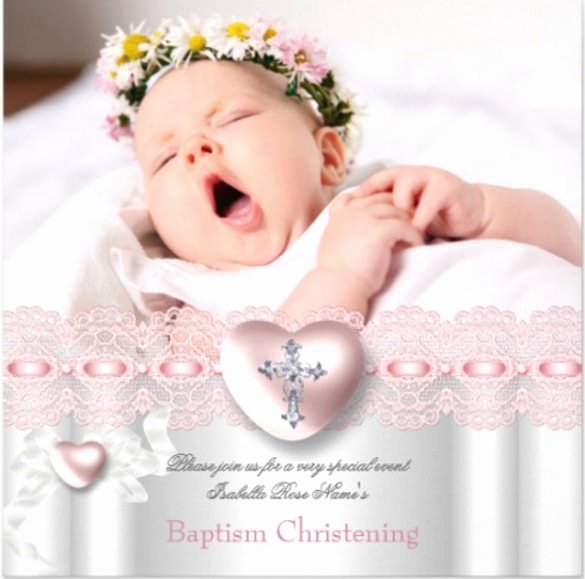 Baptism Invitation Template Free Download Elegant 32 Baptism Invitation Templates Free Sample Example