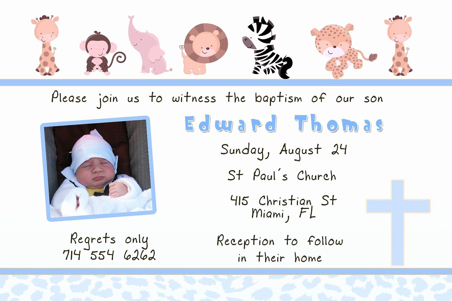 Baptism Invitation Template Free Download Unique Baptism Invitation Card Baptism Invitation Cards