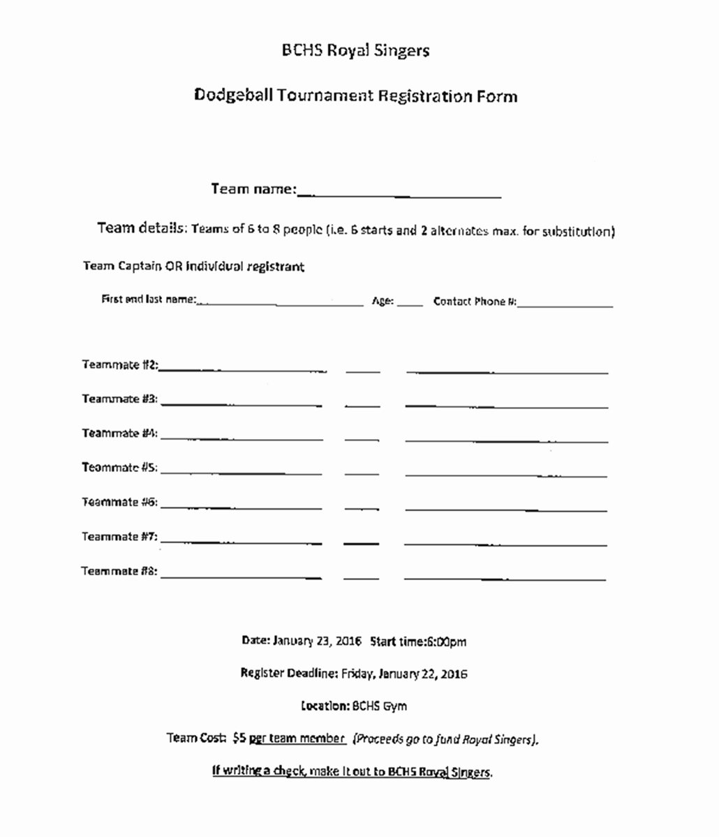 Baseball Registration form Template Elegant Bleckley Progress forms