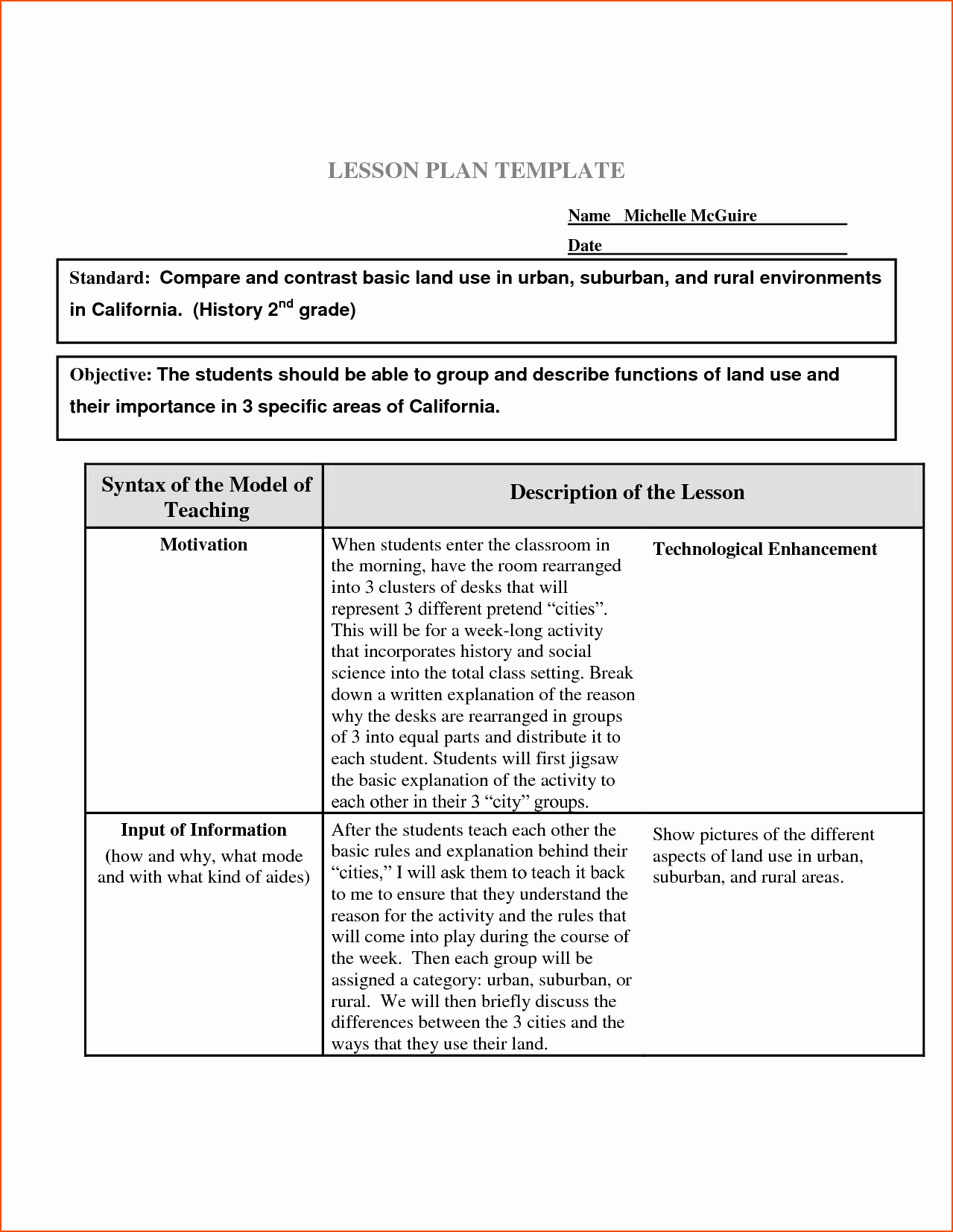 Basic Lesson Plan Template Word Beautiful 5 Basic Lesson Plan Template Bookletemplate