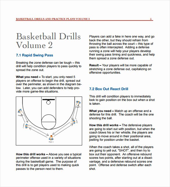 Basketball Practice Plan Template Excel Best Of 11 Basketball Practice Plan Templates Free Sample