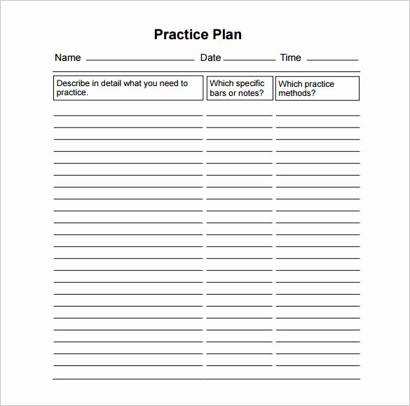 Basketball Practice Plan Template Word Inspirational Youth Basketball Practice Plans Templates