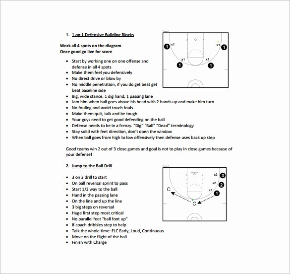 Basketball Practice Schedule Template Luxury Basketball Practice Plan Template 3 Free Word Pdf