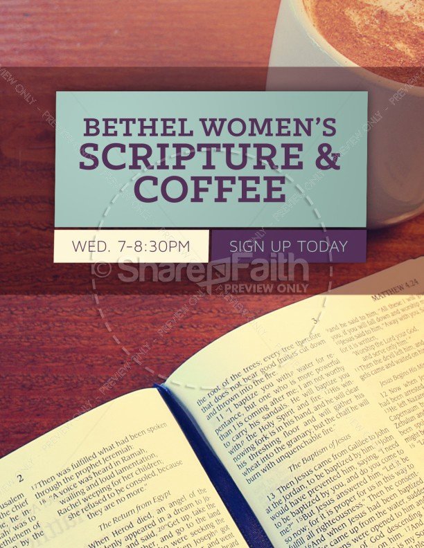 Bible Study Invitation Template Beautiful Women S Bible Study Church Flyer