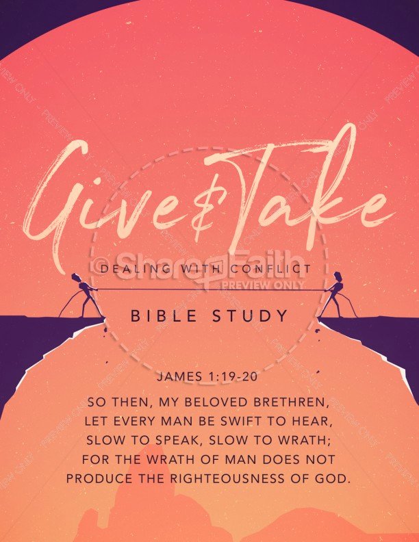 Bible Study Invitation Template Lovely Give and Take Church Flyer