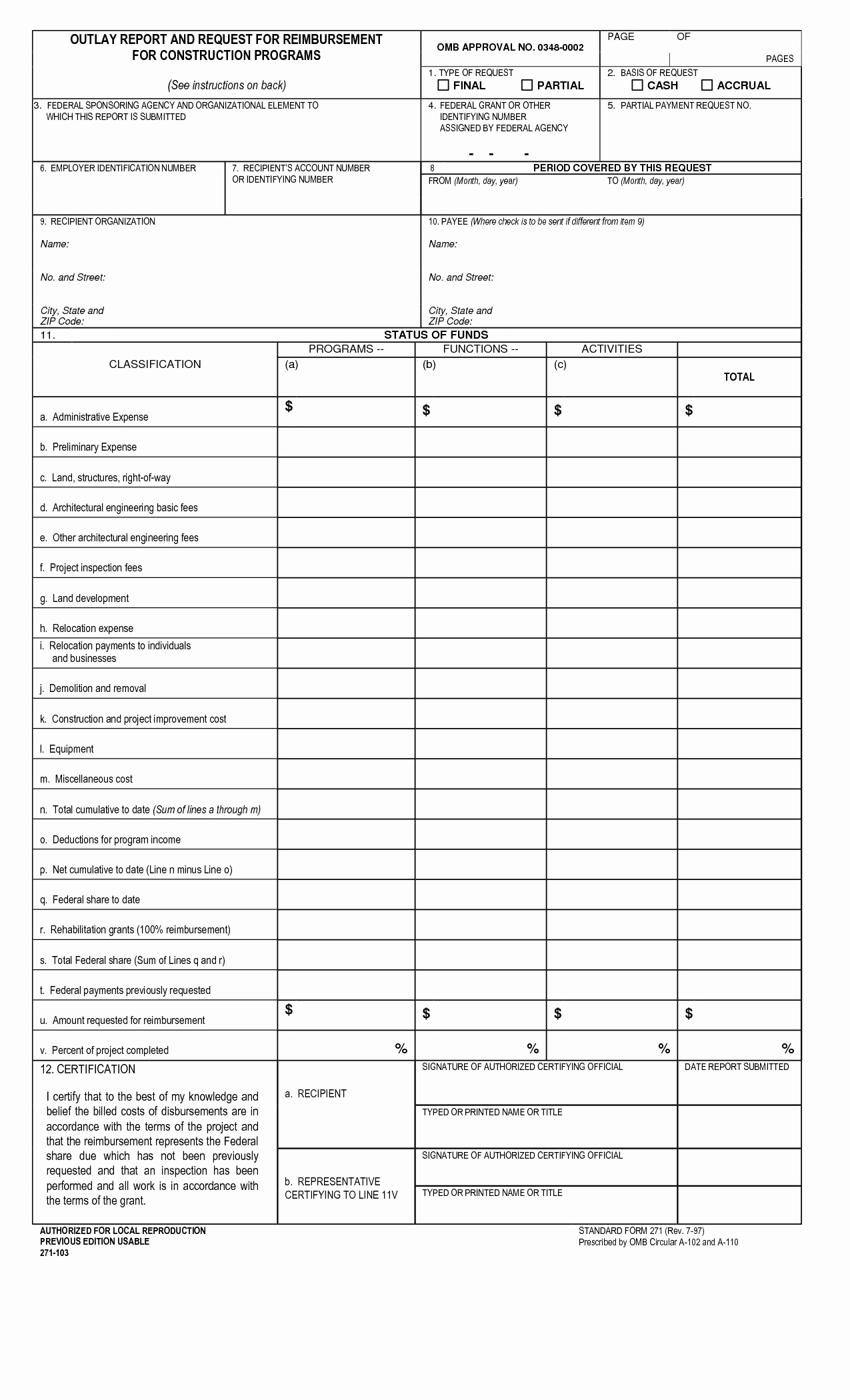 Bid form Template Free Unique Printable Construction Estimate Template