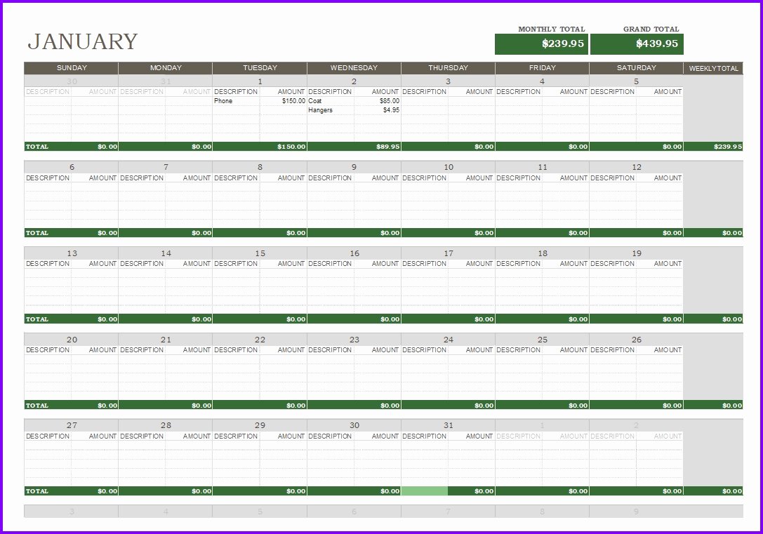 Bill Payment Schedule Template Excel Elegant Bill Payment Calendar Excel Templates