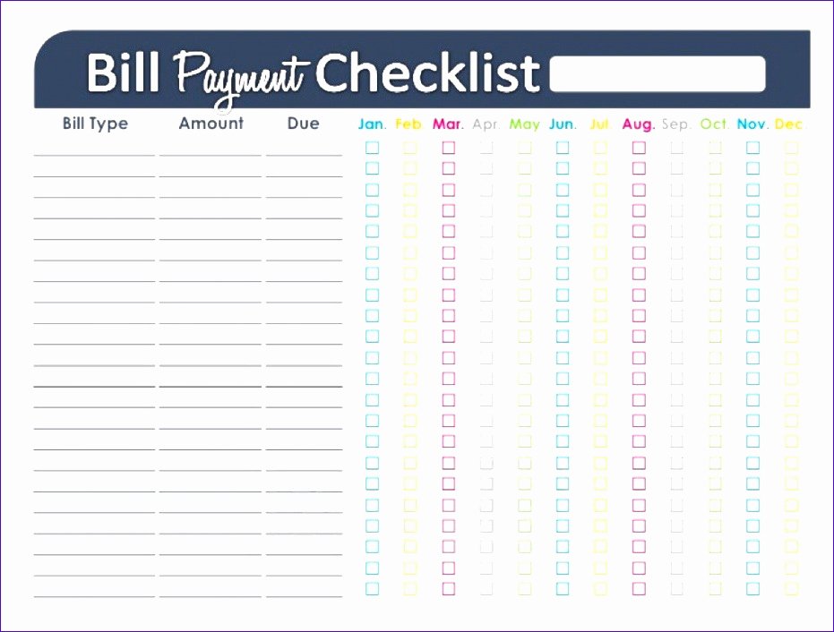 Bill Payment Schedule Template Excel Luxury 6 Payment Template Excel Exceltemplates Exceltemplates