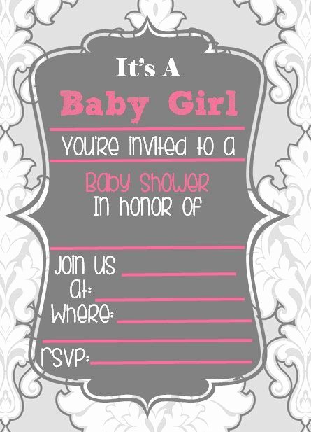 Blank Baby Shower Invitation Template Best Of Cutiebabes Blank Baby Shower Invitations 10