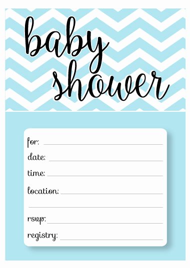 Blank Baby Shower Invitation Template Best Of Printable Baby Shower Invitation Templates Free Shower