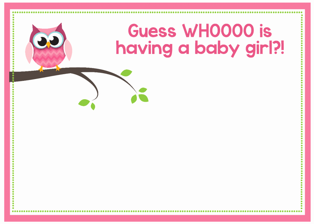 Blank Baby Shower Invitation Template New Free Printable Owl Baby Shower Invitations &amp; Other