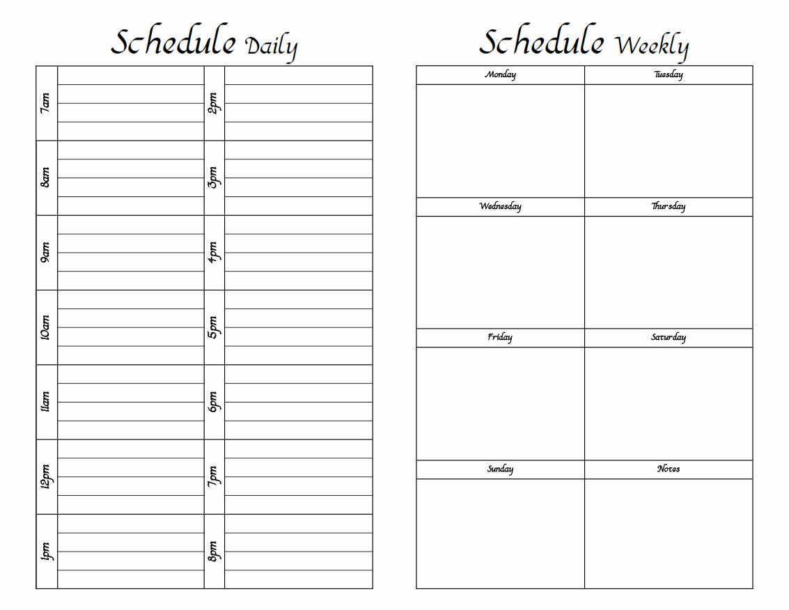 Blank Daily Schedule Template Fresh Testy yet Trying Making A Homeschool Plan Book