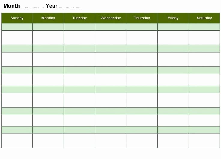 Blank Monthly Schedule Template Best Of 66 Best Images About Calendar Template Printable On