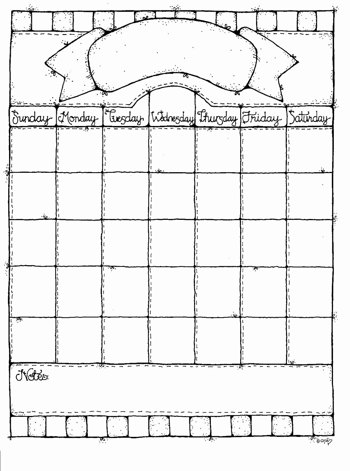 Blank Monthly Schedule Template Unique Connie S File Cabinet Monthly Blank Calendar Pages for A Year