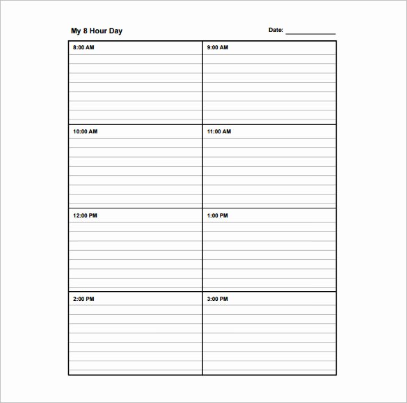 Blank School Schedule Template Beautiful School Schedule Template 19 Free Word Excel Pdf