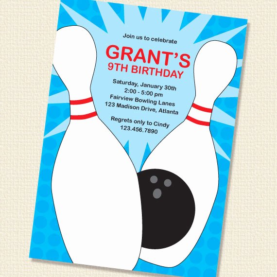 Bowling Invitations Free Template Awesome Bowling Invitation Template Cliparts