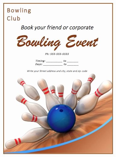 Bowling Invitations Free Template Best Of 56 Best Free Flyer Designs Images On Pinterest